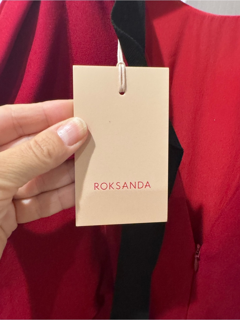 ROKSANDA- Calita crêpe  Puffed-sleeve midi dress
In red - Picture 5 of 6